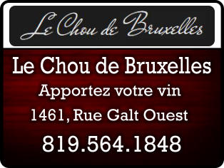 Apportez votre vin 819.564.1848 Le Chou de Bruxelles 1461, Rue Galt Ouest